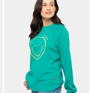 Peace Love World WOMEN'S DAY SWEATSHIRT size M